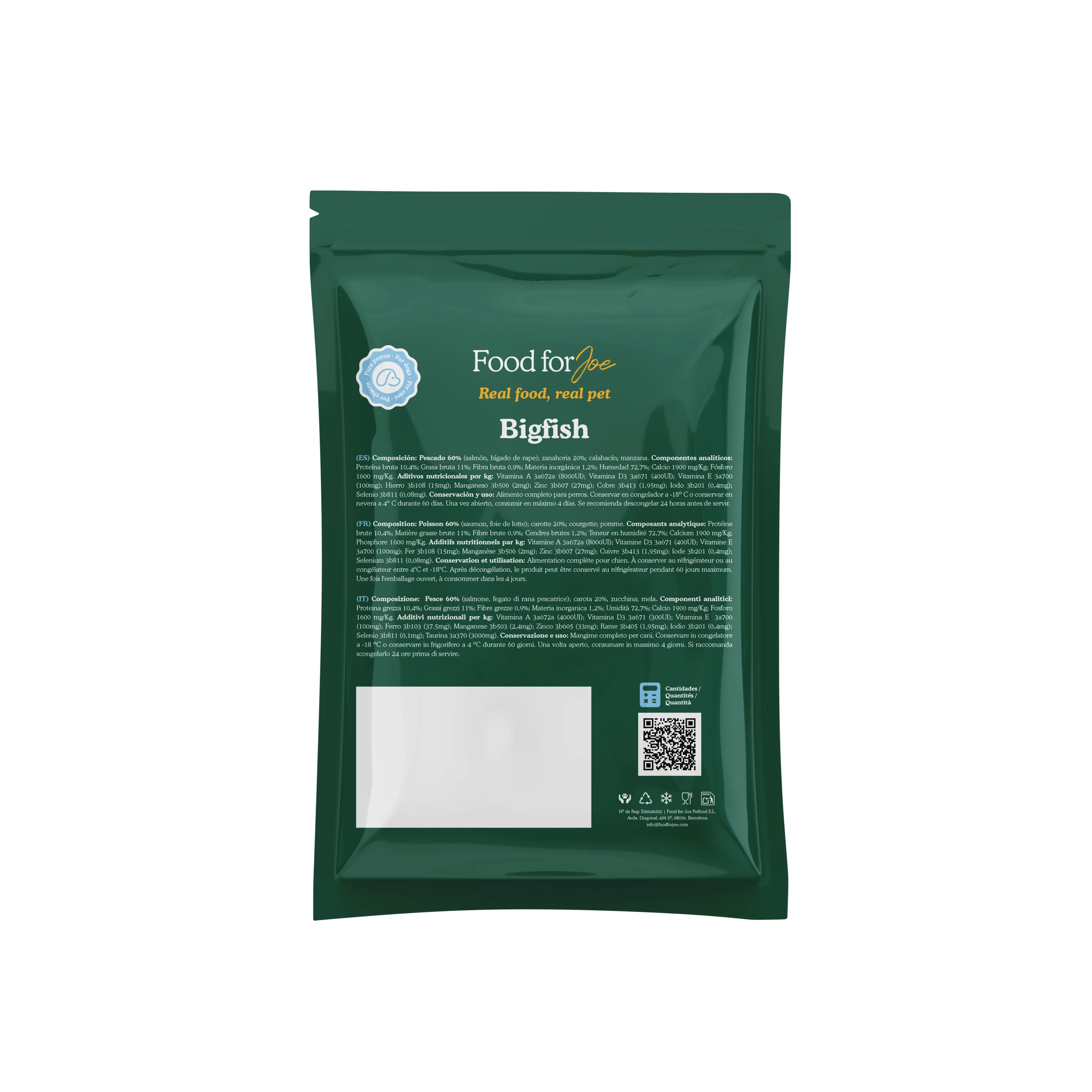 Bigfish - menú de pescado para perros 800g - Image 6