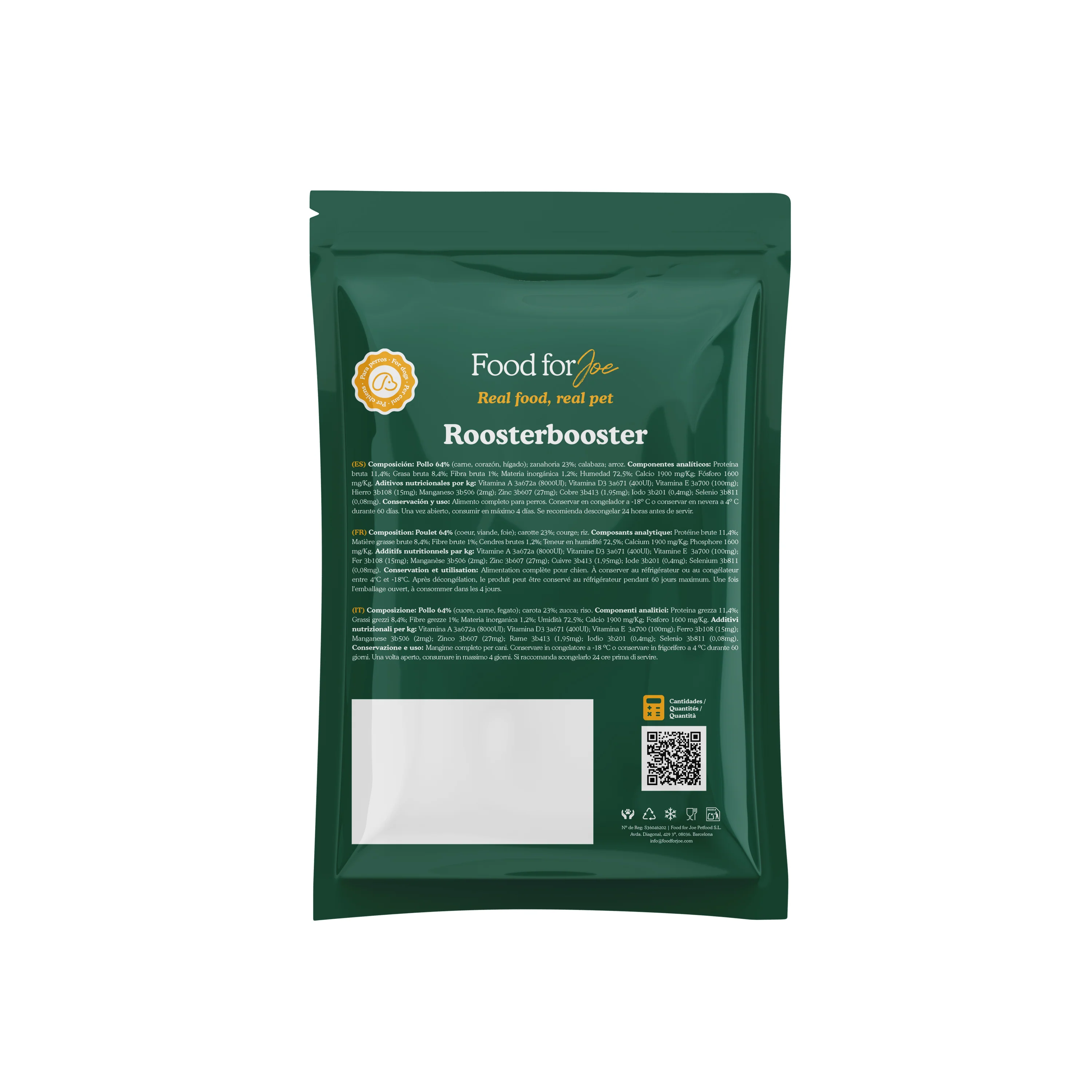 Roosterbooster - menú de pollo para perros 200g - Image 6