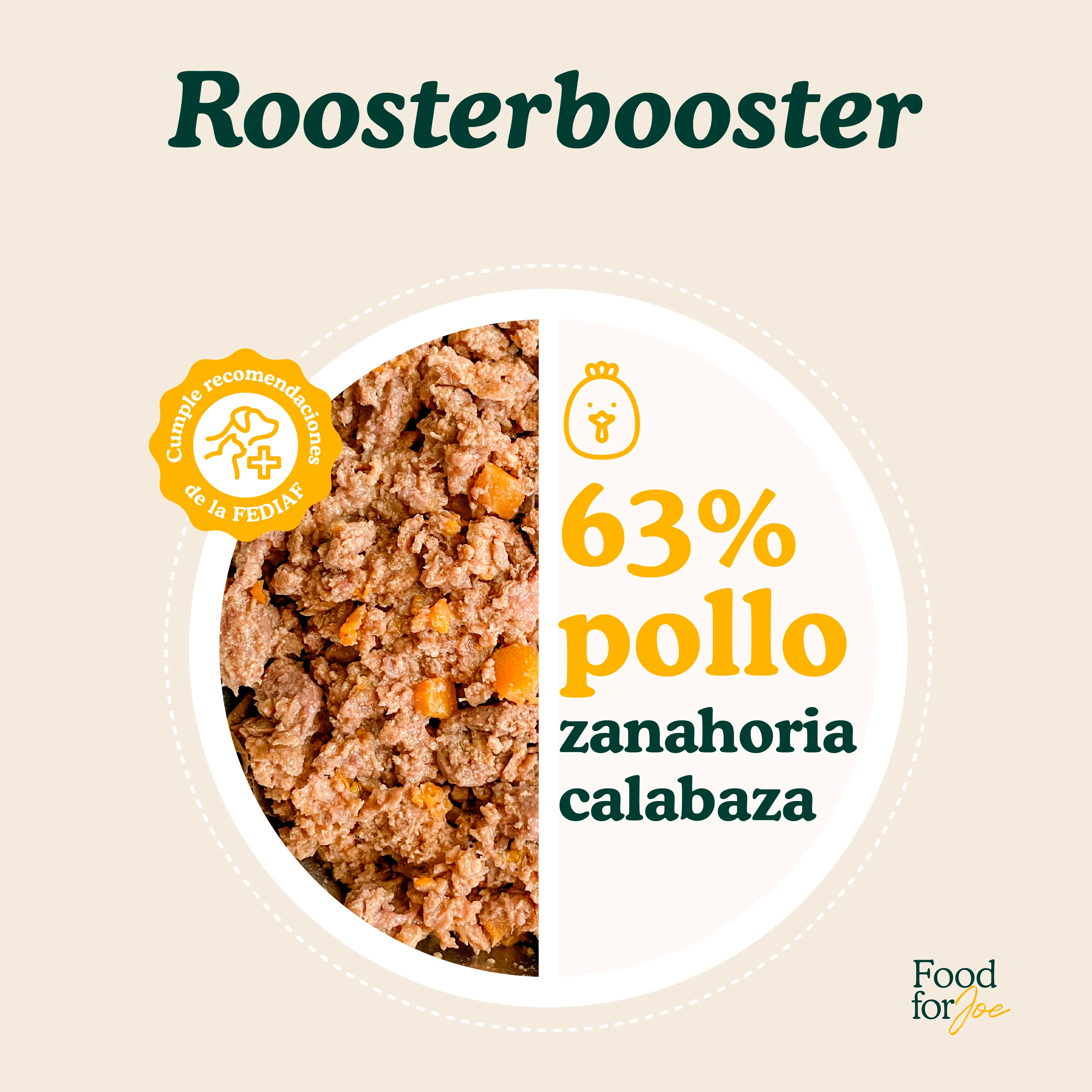 Roosterbooster - menú de pollo para perros 200g - Image 4