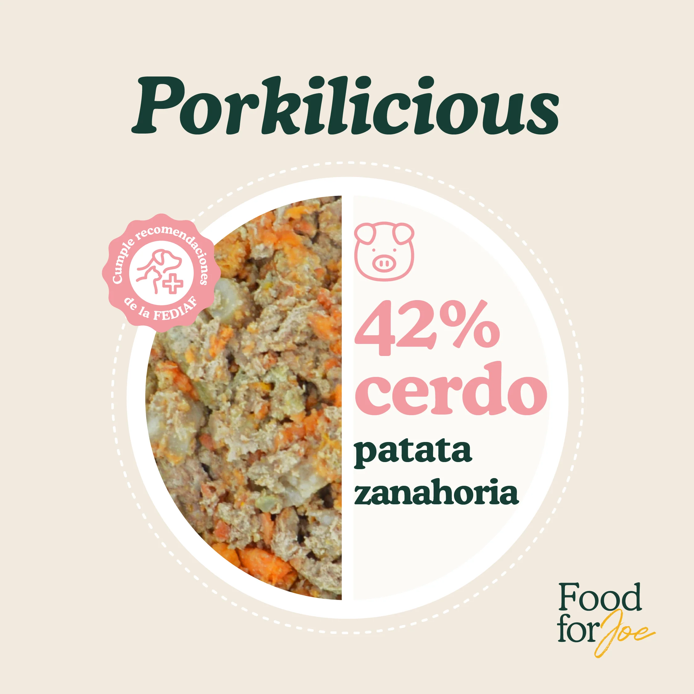 Porkilicious - menú de cerdo para perros 200g - Image 4