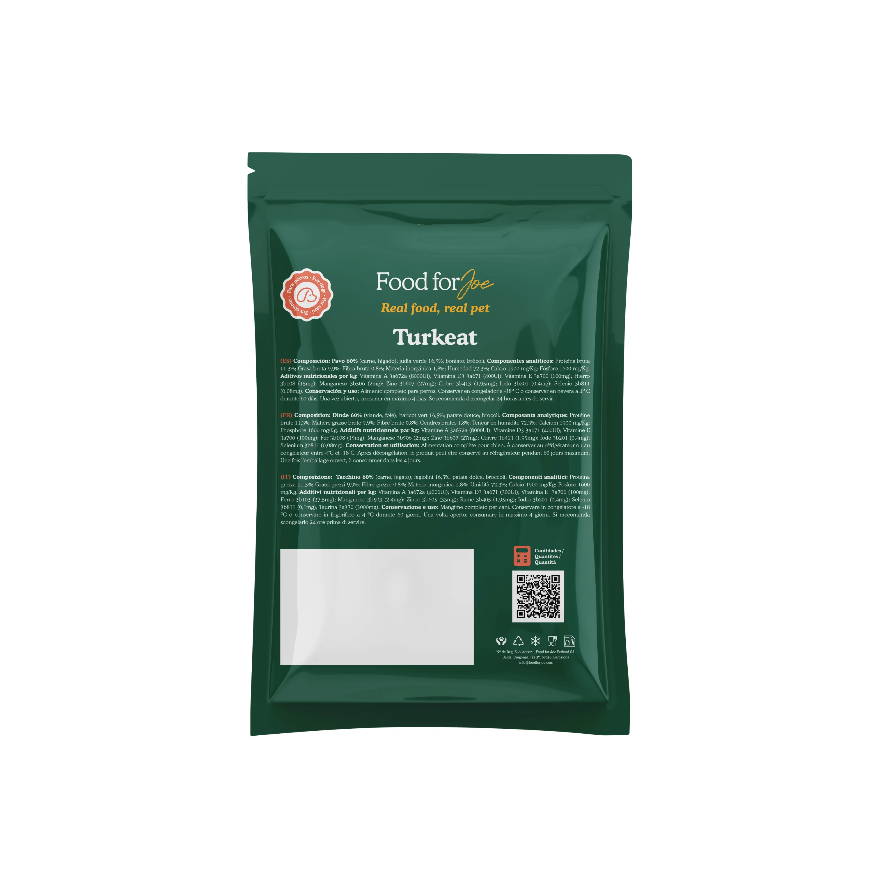 Turkeat - menú de pavo para perros 400g - Image 6